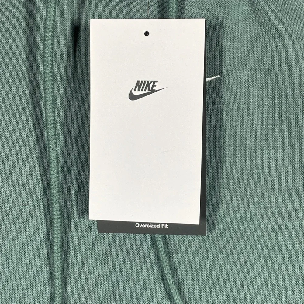 Nike Phoenix Fleece Oversized Hoodie Womens Small Dark Sage Green DQ5860-338 NEW